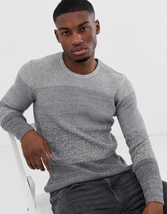 Серый джемпер в полоску Only & Sons - Серый