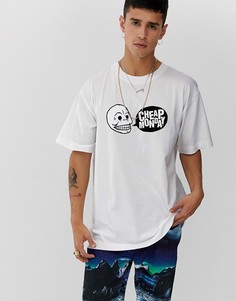 Футболка с логотипом Cheap Monday - Белый