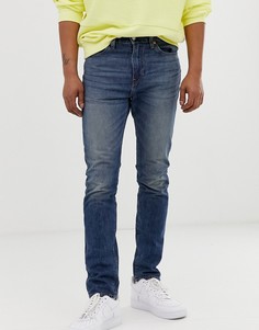 Выбеленные зауженные джинсы с классической талией Levis 510 - thresher warp cool - Синий Levis®