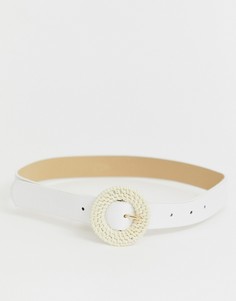 Ремень Pieces - Белый