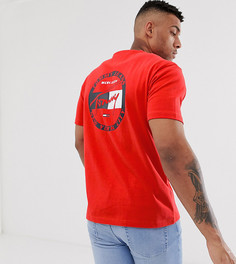 Красная футболка с логотипом Tommy Jeans эксклюзивно для Asos - Красный