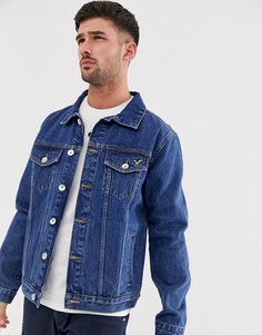 Темная джинсовая куртка Voi Jeans - Синий