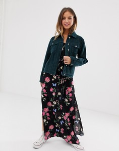 Вельветовая куртка Brave Soul - alaska - Зеленый