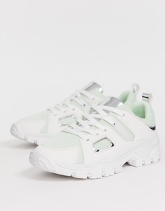 Зелено-белые массивные кроссовки ASOS DESIGN - Direct - Серый