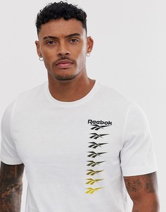 Белая футболка с логотипом Reebok - Белый