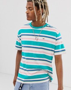 Футболка с логотипом-флагом Tommy Jeans - Мульти