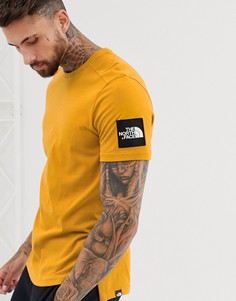 Желтая футболка The North Face Fine 2 - Желтый