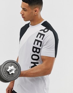 Серая футболка колор блок Reebok - one series - Серый