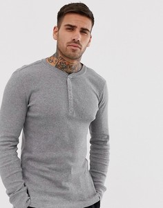 Серая футболка хенли с длинными рукавами Levis - Серый Levis®