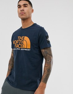 Темно-синяя футболка The North Face Fine Alpine - Темно-синий