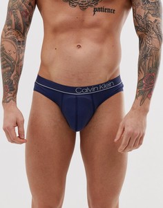 Темно-синие хлопковые трусы Calvin Klein Ultramodern - Темно-синий