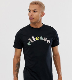 Черная футболка с логотипом ellesse Davide эксклюзивно для ASOS - Черный