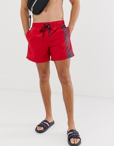 Шорты для плавания на шнурке Tommy Hilfiger - Красный