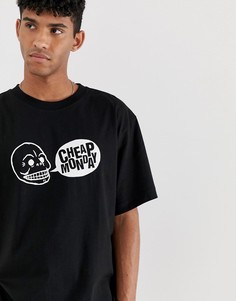 Футболка с логотипом Cheap Monday - Черный