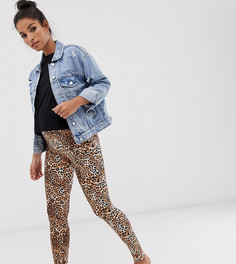 Леггинсы с леопардовым принтом ASOS DESIGN Maternity - Мульти