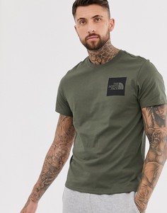 Зеленая футболка The North Face Fine - Зеленый