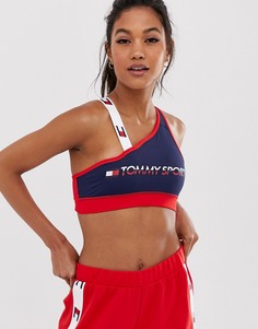 Спортивный бюстгальтер со средней степенью поддержки Tommy Hilfiger Sport - Темно-синий
