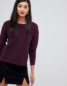 Джемпер с овальным вырезом French Connection Sunday - Фиолетовый