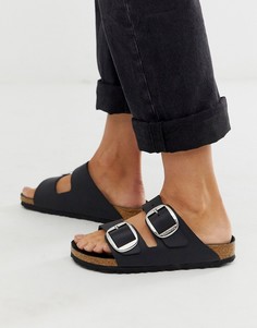 Черные сандалии с большими пряжками Birkenstock - Arizona - Черный