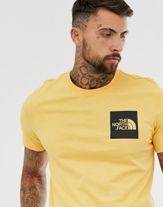 Оранжевая футболка The North Face Fine - Оранжевый