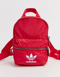 Красный маленький рюкзак с логотипом adidas Originals - Красный