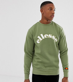 Зеленый свитшот с логотипом ellesse Antonio эксклюзивно для ASOS - Зеленый