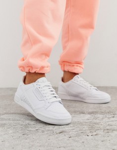Белые кроссовки в стиле 80-х adidas Originals Continental - Белый