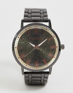 Черные мужские часы-браслет Steve Madden - Черный
