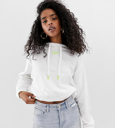 Худи укороченного кроя белого цвета Reebok эксклюзивно для ASOS - Белый