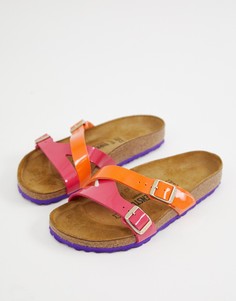 Сандалии с перекрестными ремешками Birkenstock - Мульти