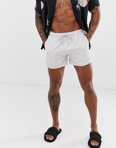 Белые короткие шорты для плавания ASOS DESIGN - Белый