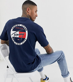 Темно-синяя футболка с логотипом Tommy Jeans эксклюзивно для Asos - Темно-синий