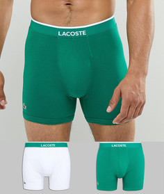 Набор из 2 хлопковых боксеров-брифов Lacoste Colours - Мульти