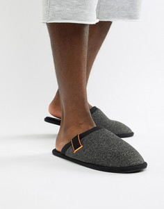 Черные меланжевые классические слиперы Superdry - Черный