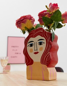 Керамическая ваза Kitsch Kitchen Miss Meyer - Мульти