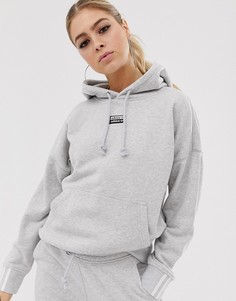 Худи серого цвета adidas Originals RYV - Серый