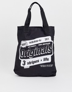 Черная сумка-тоут adidas Originals - Черный