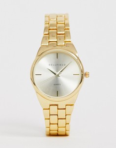 Золотистые женские часы Bellfield - Золотой