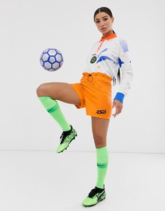 Футбольные шорты с присборенным поясом ASOS 4505 - Мульти