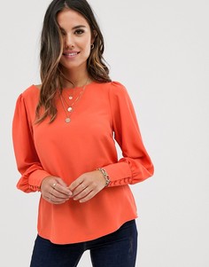 Лонгслив с широкими манжетами ASOS DESIGN - Белый
