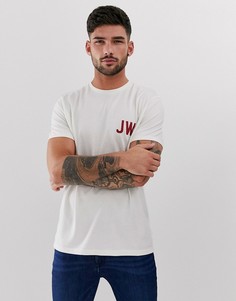 Белая футболка с логотипом Jack Wills - Bedwyn - Белый