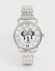 Серебристые женские наручные часы Disney mickey mouse - Серебряный