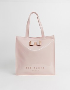 Большая мягкая сумка Ted Baker - sofcon - Розовый