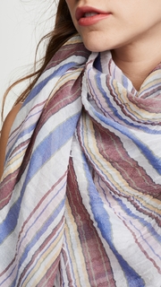 FRAME Fringe Woven Scarf