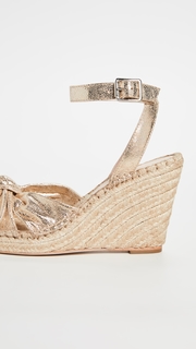 Loeffler Randall Tessa Bow Wedge Espadrilles