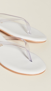TKEES Lily Clear Flip Flops