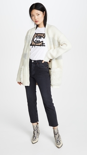 Coach 1941 Shearling Cardigan