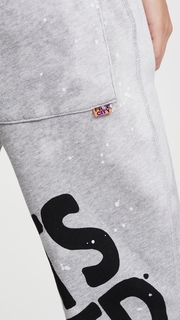 FREECITY Destroy Splash Pocket Sweatpants