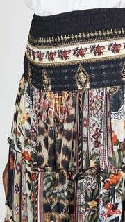 Camilla Sheer Tiered Circle Skirt / Dress