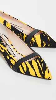 No. 21 Print Mary Jane Flats